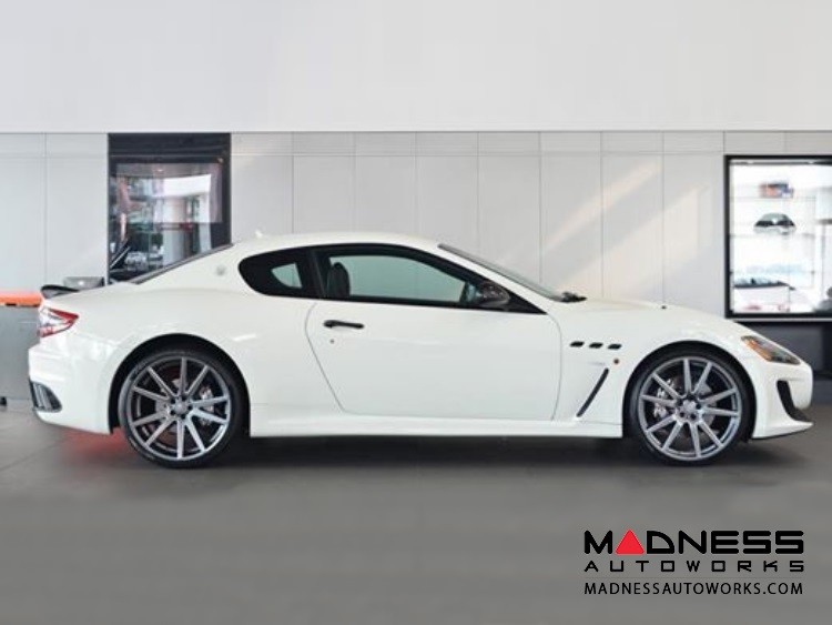 Maserati Granturismo Custom Wheels By Fondmetal Matte Titanium